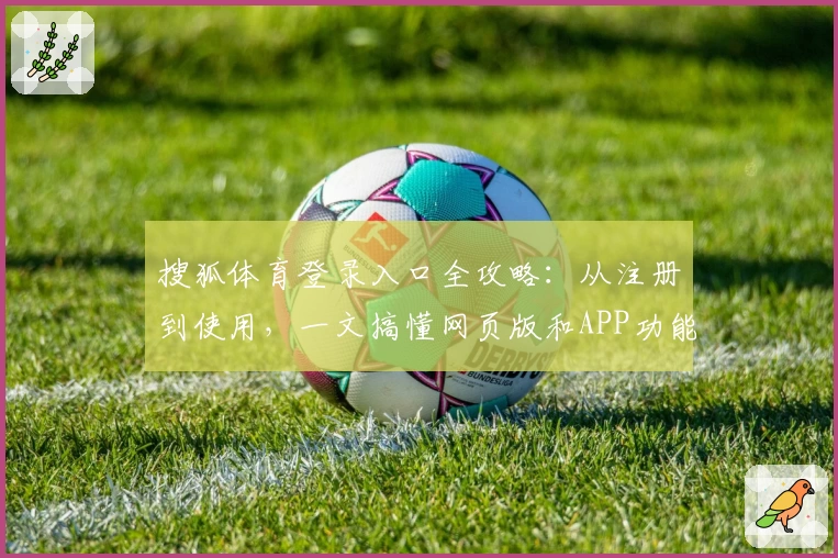 搜狐体育登录入口全攻略:从注册到使用,一文搞懂网页版和APP功能亮点